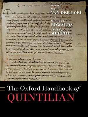 cover image of The Oxford Handbook of Quintilian